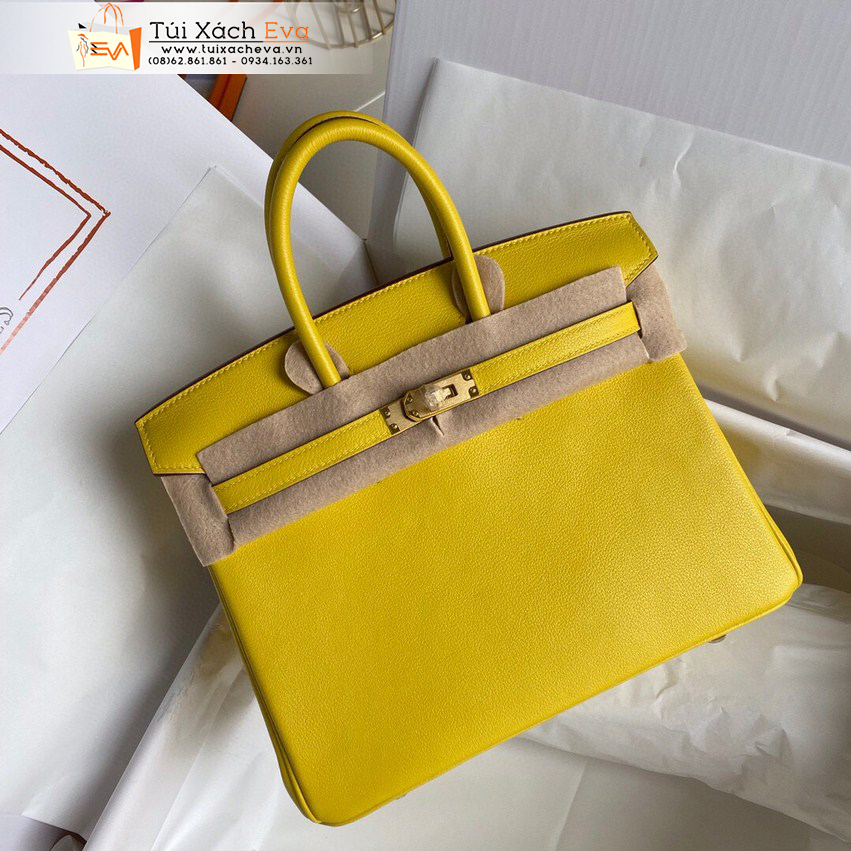 Túi Xách Hermes Birkin Bag Siêu Cấp Màu Vàng Đẹp M90.